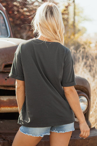 Vintage Yall Cowboy Boots Graphic Tee  DAME BOHEME