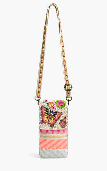 Fluttering Charm Butterfly Kaleidoscope Cellphone Bag  DAME BOHEME