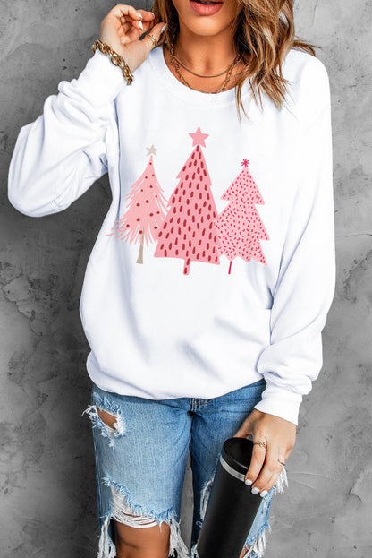 Christmas Tree Pullover Sweatshirt  DAME BOHEME