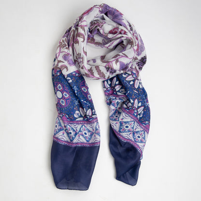 Taylor Floral Lightweight Scarf  DAME BOHEME