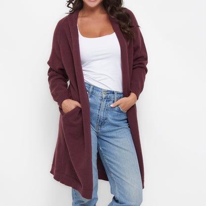 Madison Jade Knit Cardigan with Pockets  DAME BOHEME