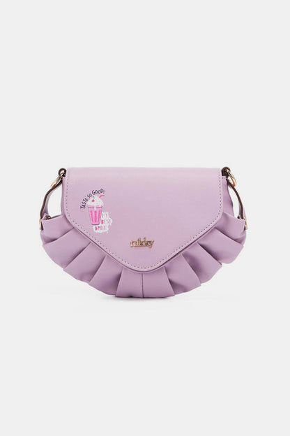 Nicole Lee USA Graphic Eco Leather Crossbody Bag Trendsi