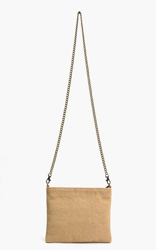 Desert Oasis Embellished Clutch – Luxe Handwoven Jacquard  DAME BOHEME