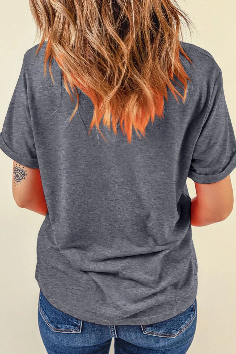Cowgirl Boots OX Head Western Graphic Crewneck Tee  DAME BOHEME