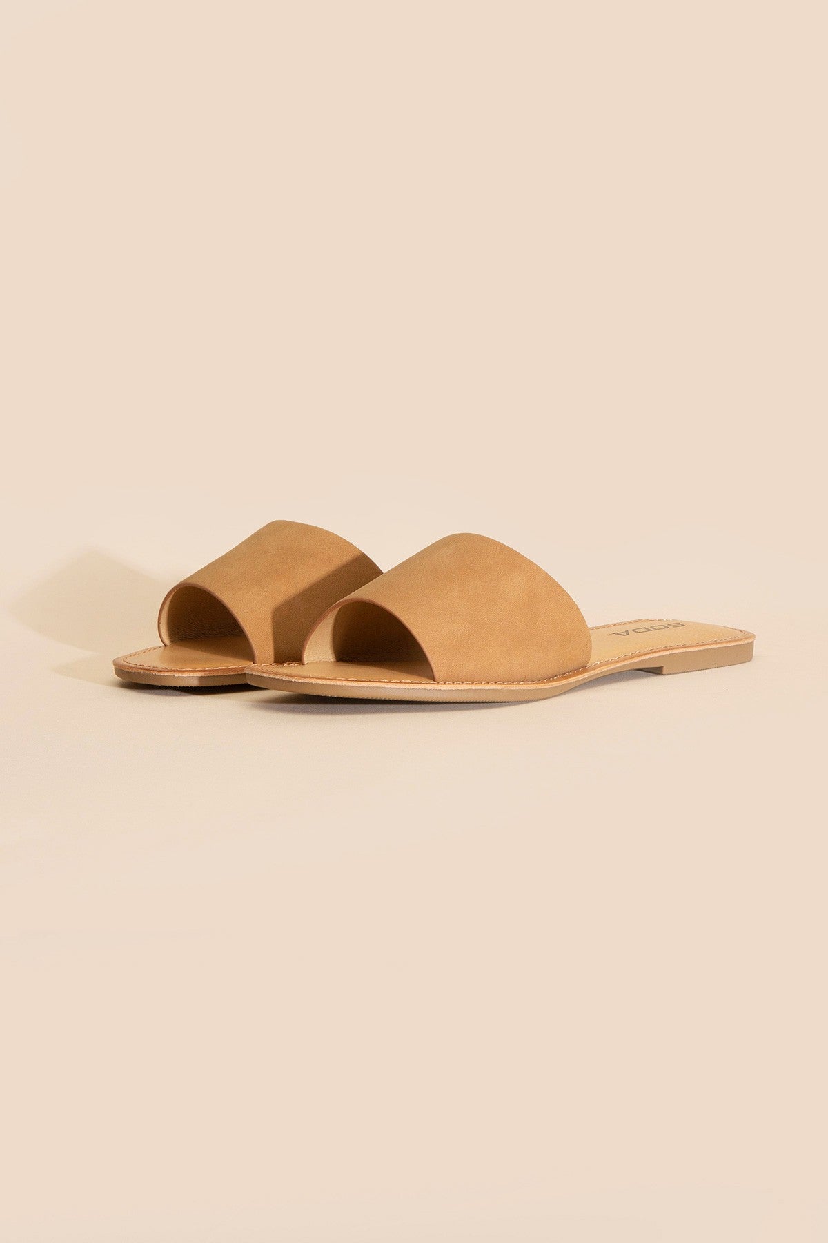 Airway-S Open Toe Round Flat Casual Slides Fortune Dynamic