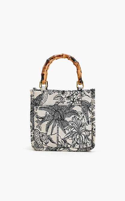Forbidden Handbag - Hand-Embellished with Intricate Beadwork