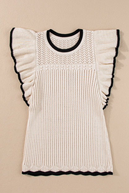 Alaya Crochet Tank Top  DAME BOHEME