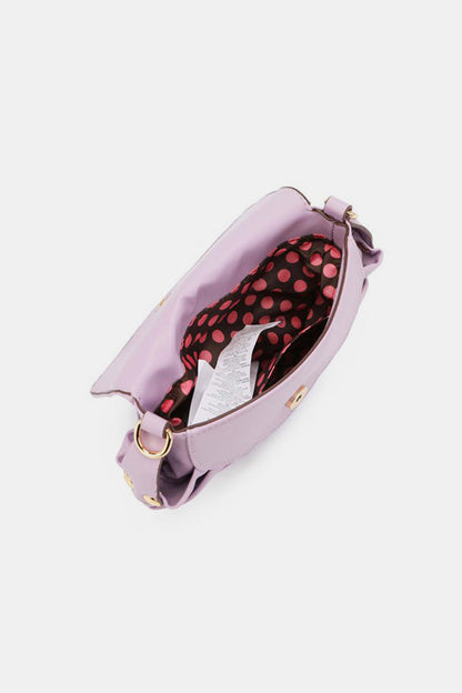 Nicole Lee USA Graphic Eco Leather Crossbody Bag Trendsi