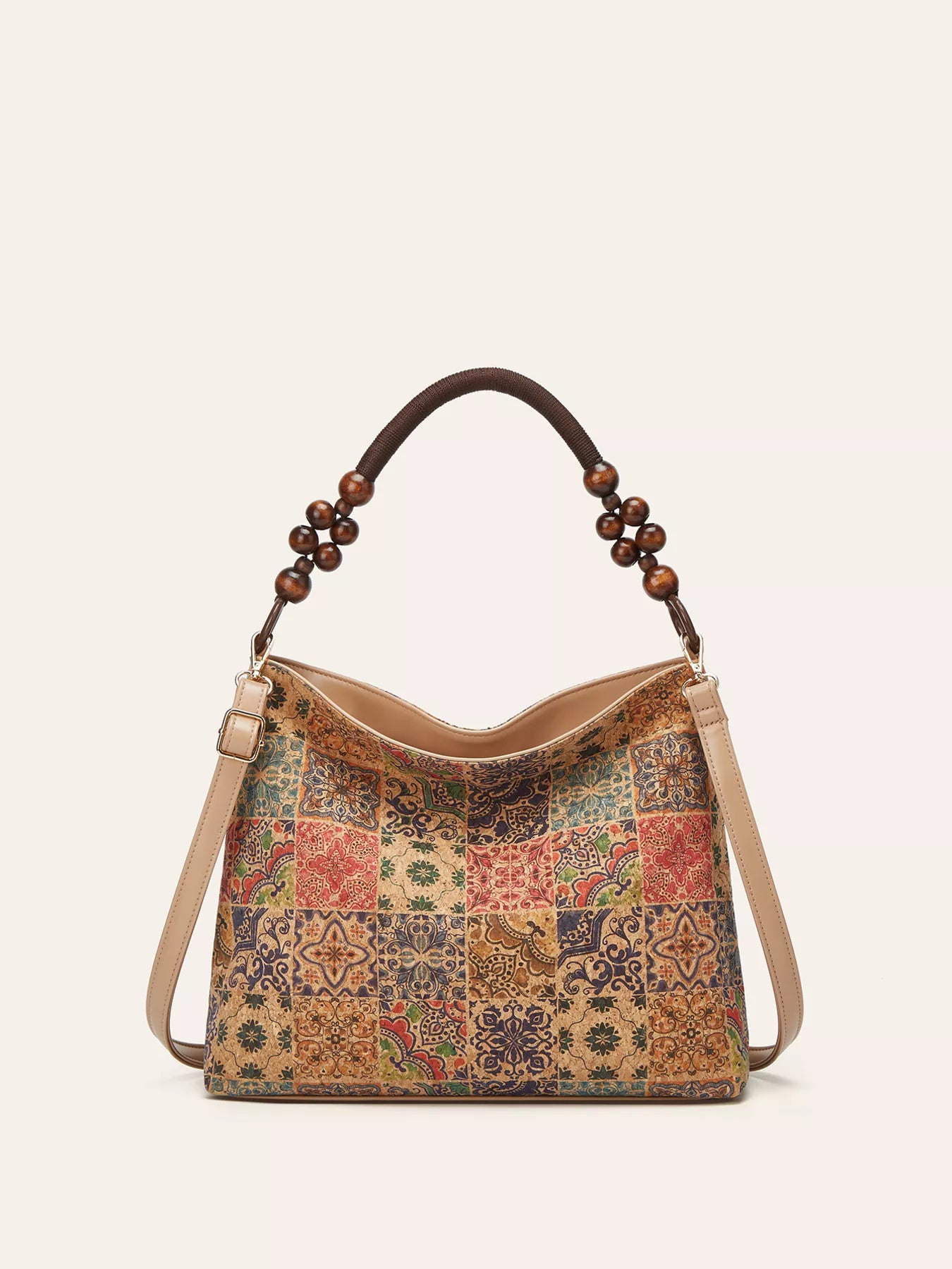 Bohemian Geometric Pattern Hobo Handbag  DAME BOHEME