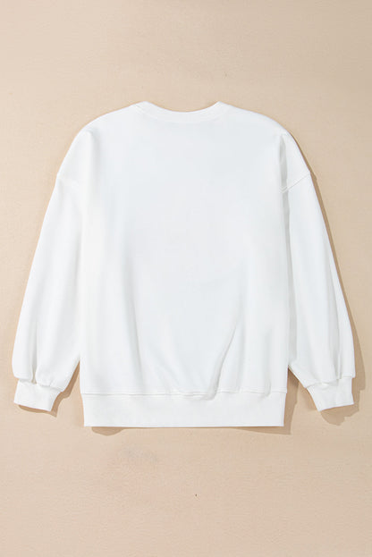 Blair Halloween Pumpkin Patched Pullover Sweatshirt  DAME BOHEME