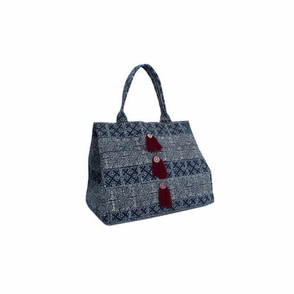 Oasis Batik Elephant Tote Bag - Thailand  DAME BOHEME