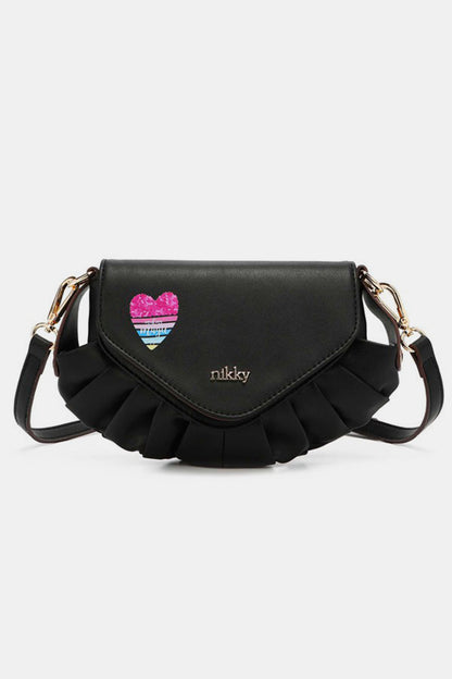 Nicole Lee USA Graphic Eco Leather Crossbody Bag Trendsi