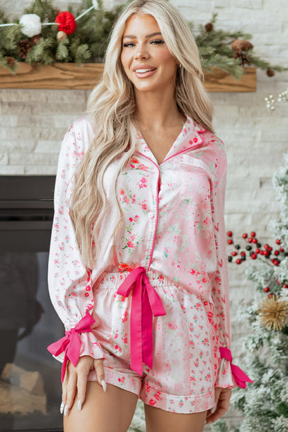 Paisley Tie 2-Piece Pajama Set  DAME BOHEME