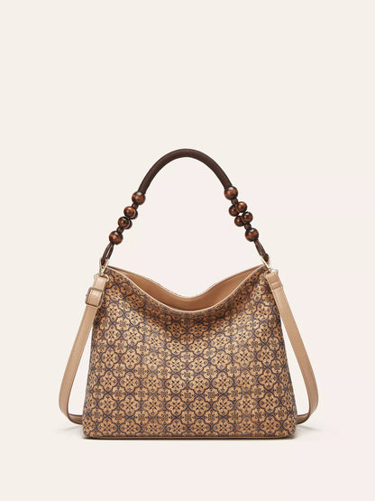 Bohemian Geometric Pattern Hobo Handbag  DAME BOHEME