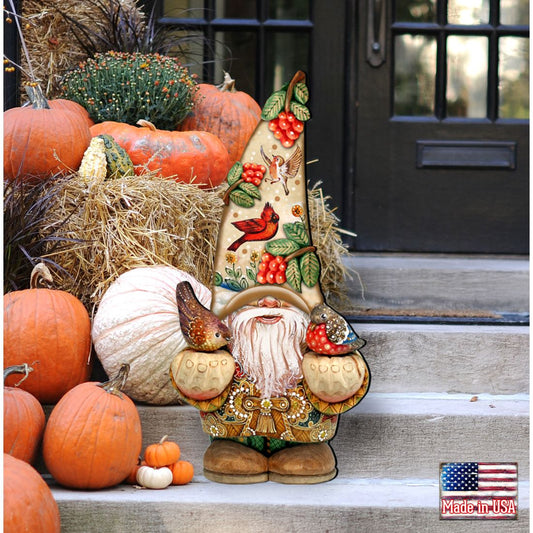 Fall Gnome Halloween Door Decor by G. DeBrekht - Thanksgiving Halloween Decor - 8611013H  DAME BOHEME