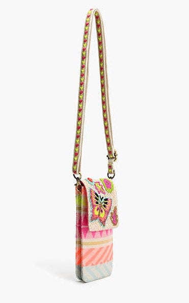 Fluttering Charm Butterfly Kaleidoscope Cellphone Bag  DAME BOHEME