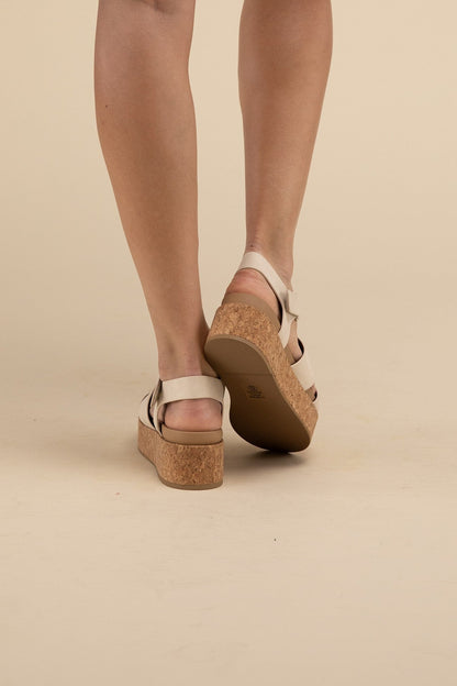 AMENDA-S Platform Sandal Wedge Fortune Dynamic