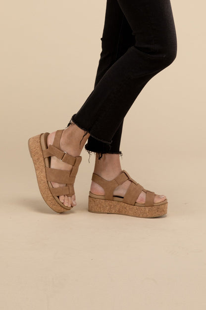 AMENDA-S Platform Sandal Wedge Fortune Dynamic