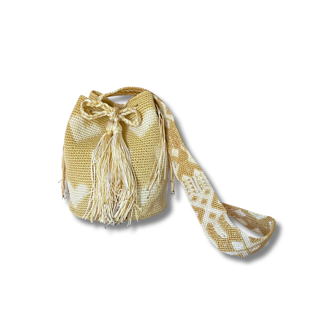 Catalina Hearts Crochet Cross-Body Bag One of a Kind - Mexico  DAME BOHEME