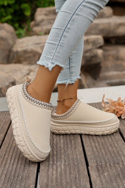 Millie Plush Winter Clog Slippers  DAME BOHEME