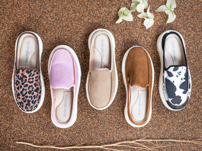 EMILY Taupe Sneakers  DAME BOHEME