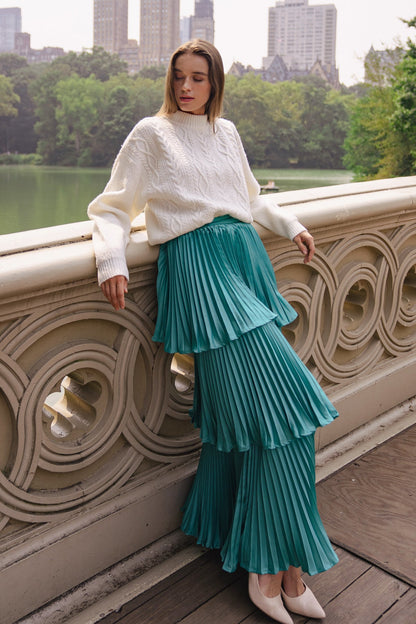 IN LOVE WITH ME WOVEN SKIRT  DAME BOHEME