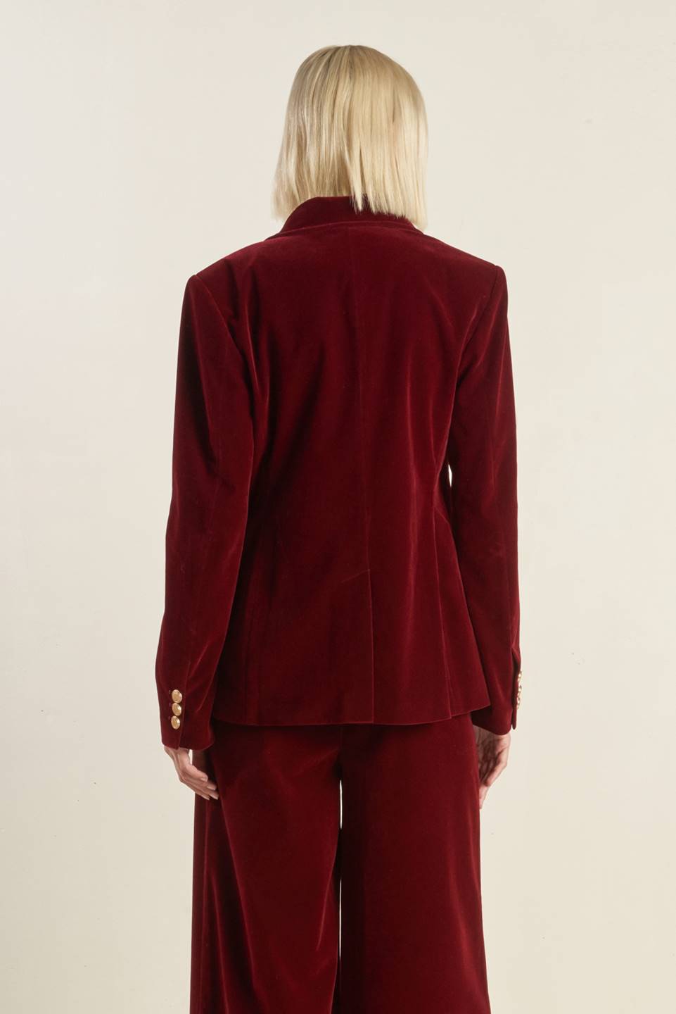 COY CHARM VELVET BLAZER  DAME BOHEME