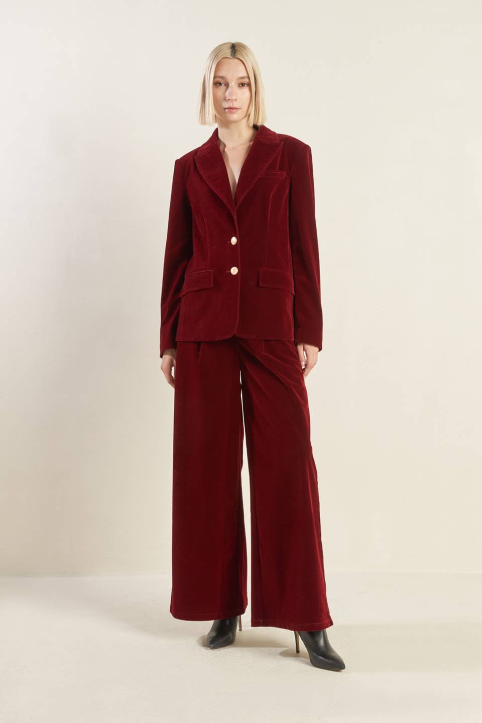 COY CHARM VELVET BLAZER  DAME BOHEME