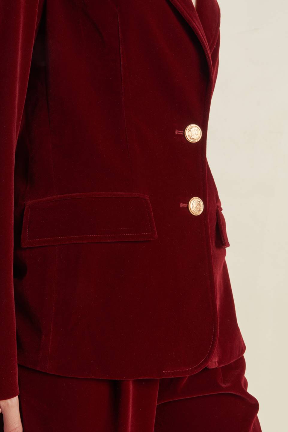 COY CHARM VELVET BLAZER  DAME BOHEME