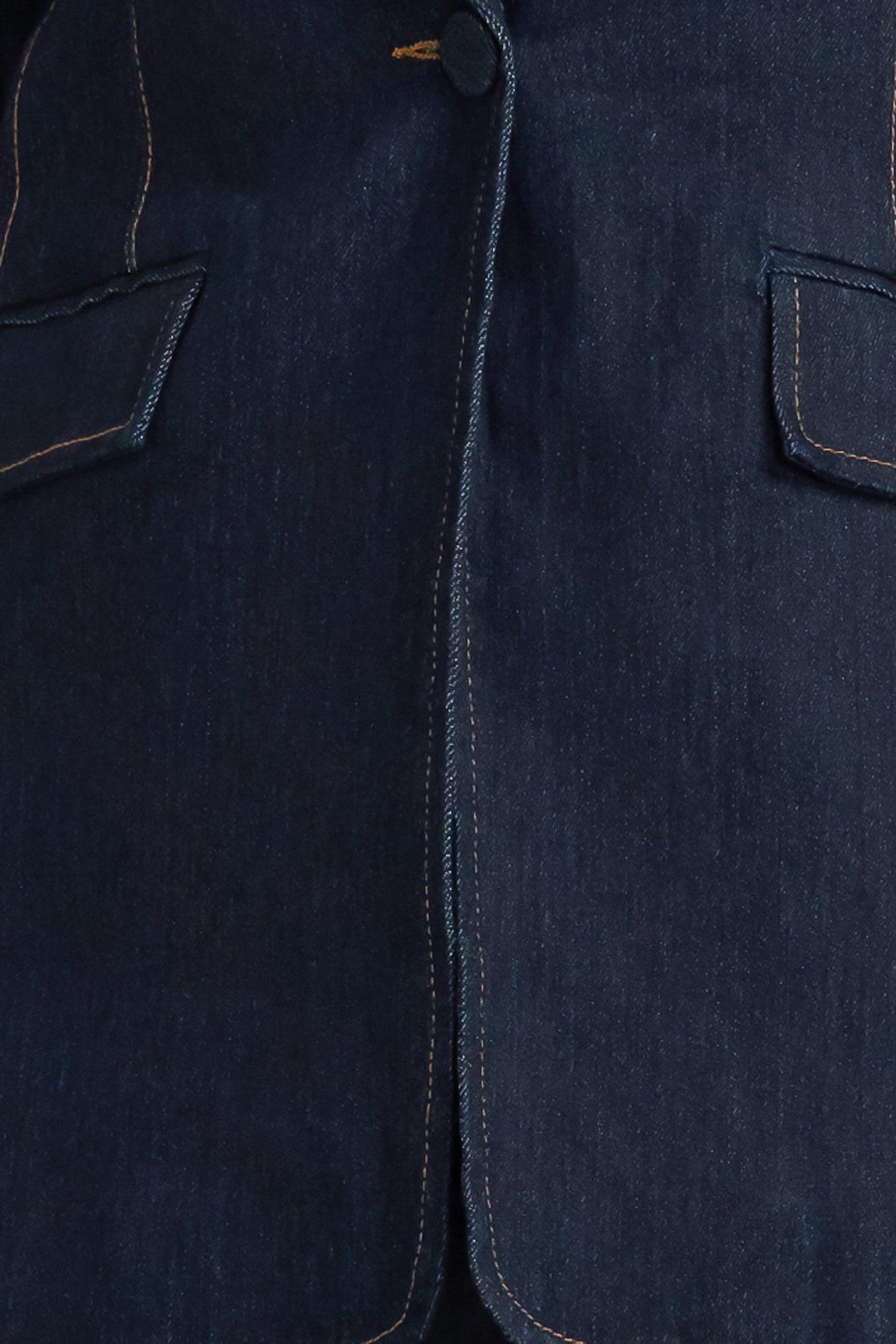 URBAN PANEL DENIM BLAZER  DAME BOHEME