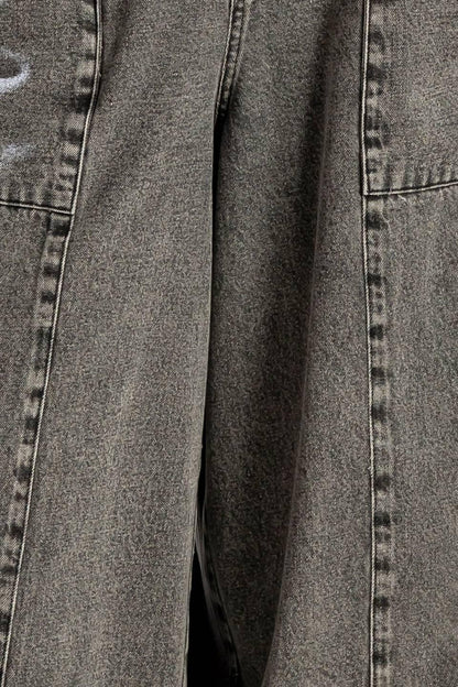 EXPLORING THE CITY DENIM PANTS  DAME BOHEME