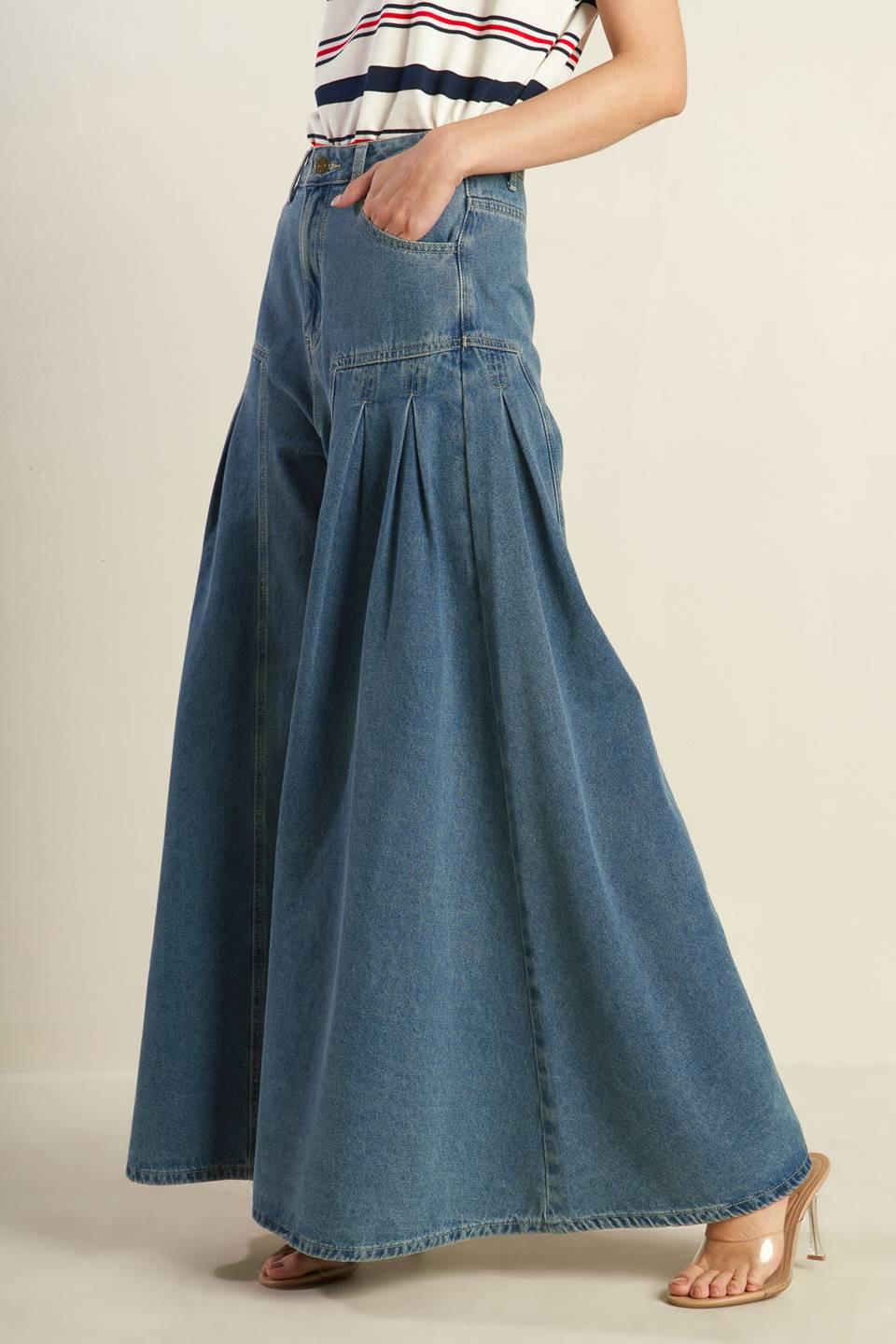 EFFORTLESS EDGE DENIM PANTS  DAME BOHEME