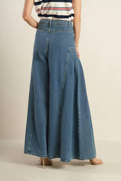 EFFORTLESS EDGE DENIM PANTS  DAME BOHEME