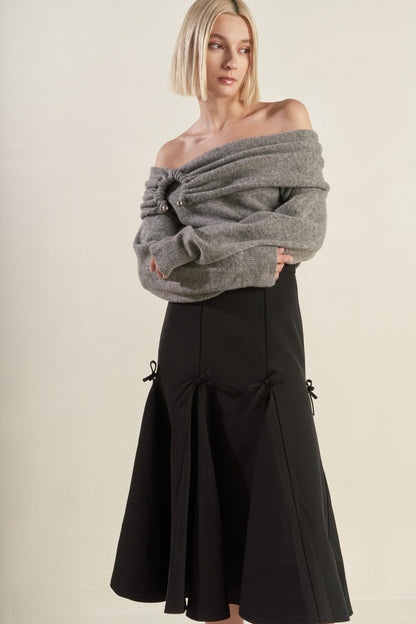 QUIET MOMENTS SWEATER TOP  DAME BOHEME