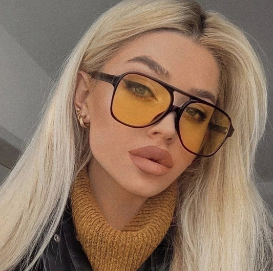 Hip Hop Color Block Sunglasses  DAME BOHEME