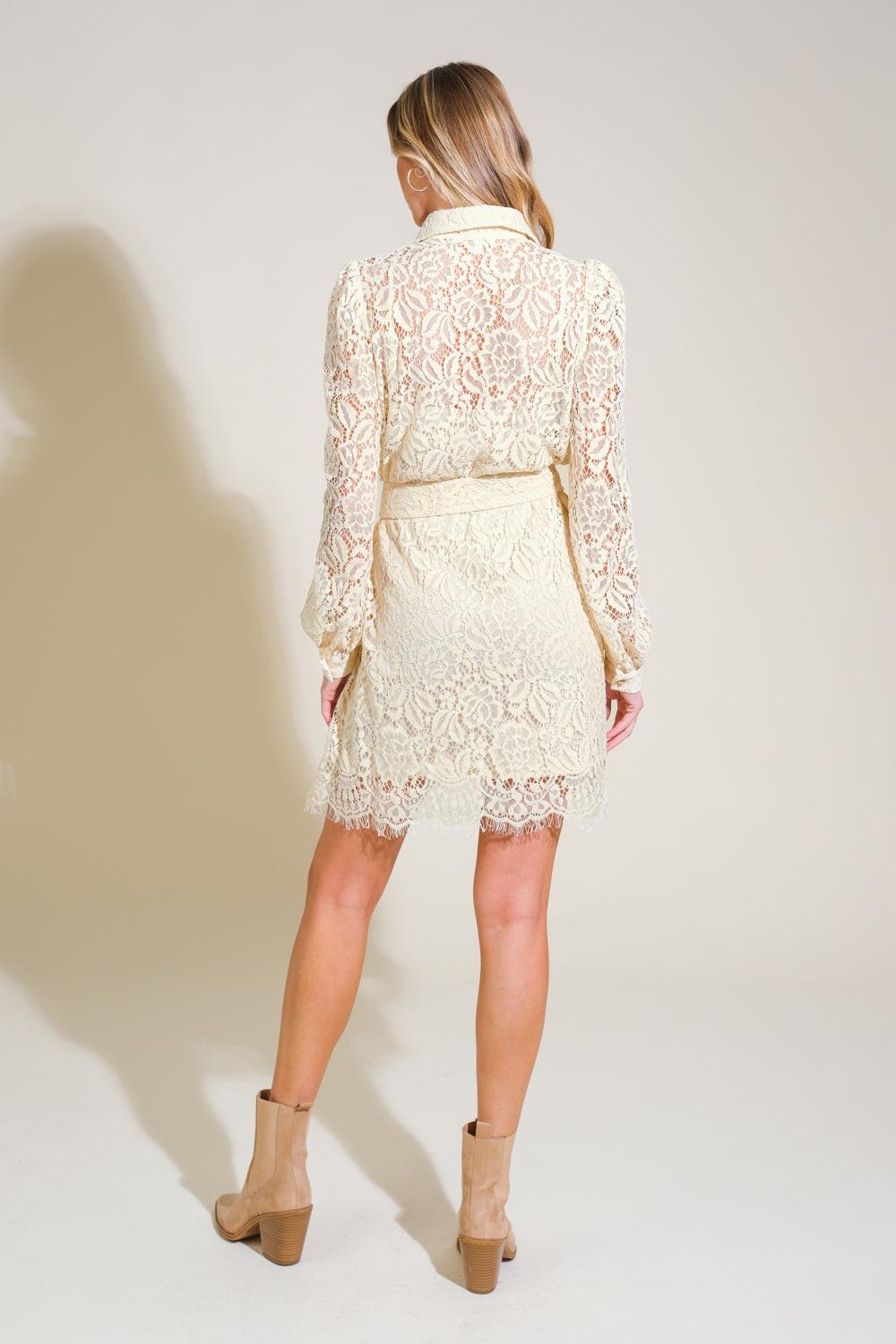ADORE YOU LACE MINI DRESS  DAME BOHEME