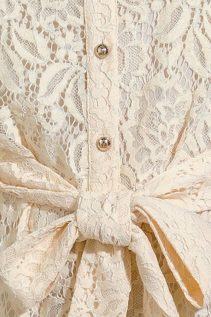 ADORE YOU LACE MINI DRESS  DAME BOHEME
