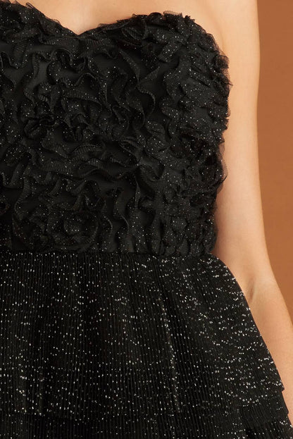 ONE THING AT A TIME WOVEN MINI DRESS  DAME BOHEME