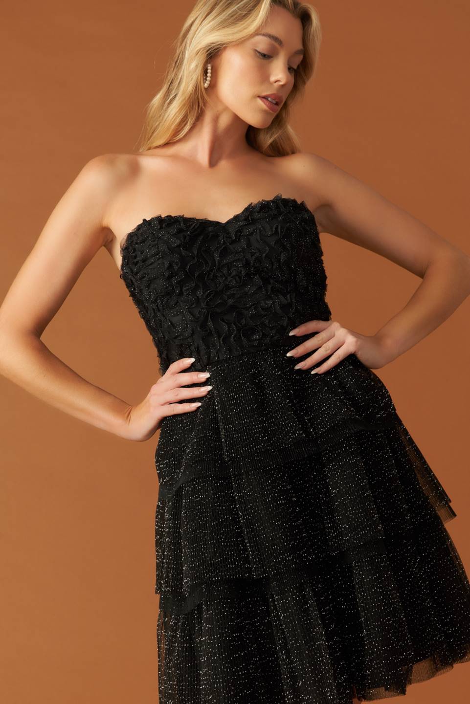 ONE THING AT A TIME WOVEN MINI DRESS  DAME BOHEME