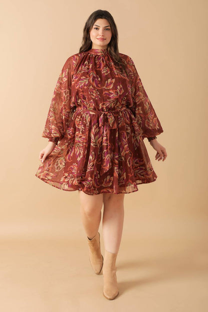 ARTISTIC ESSENCE WOVEN MINI DRESS  DAME BOHEME