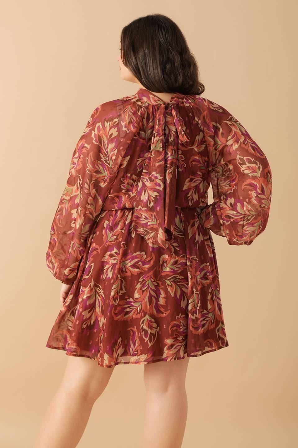 ARTISTIC ESSENCE WOVEN MINI DRESS  DAME BOHEME