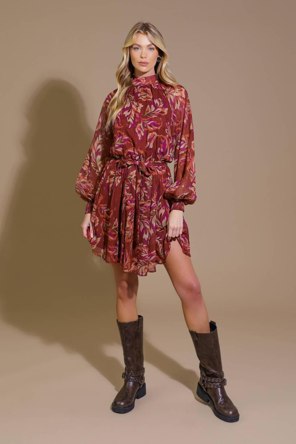 ARTISTIC ESSENCE WOVEN MINI DRESS  DAME BOHEME
