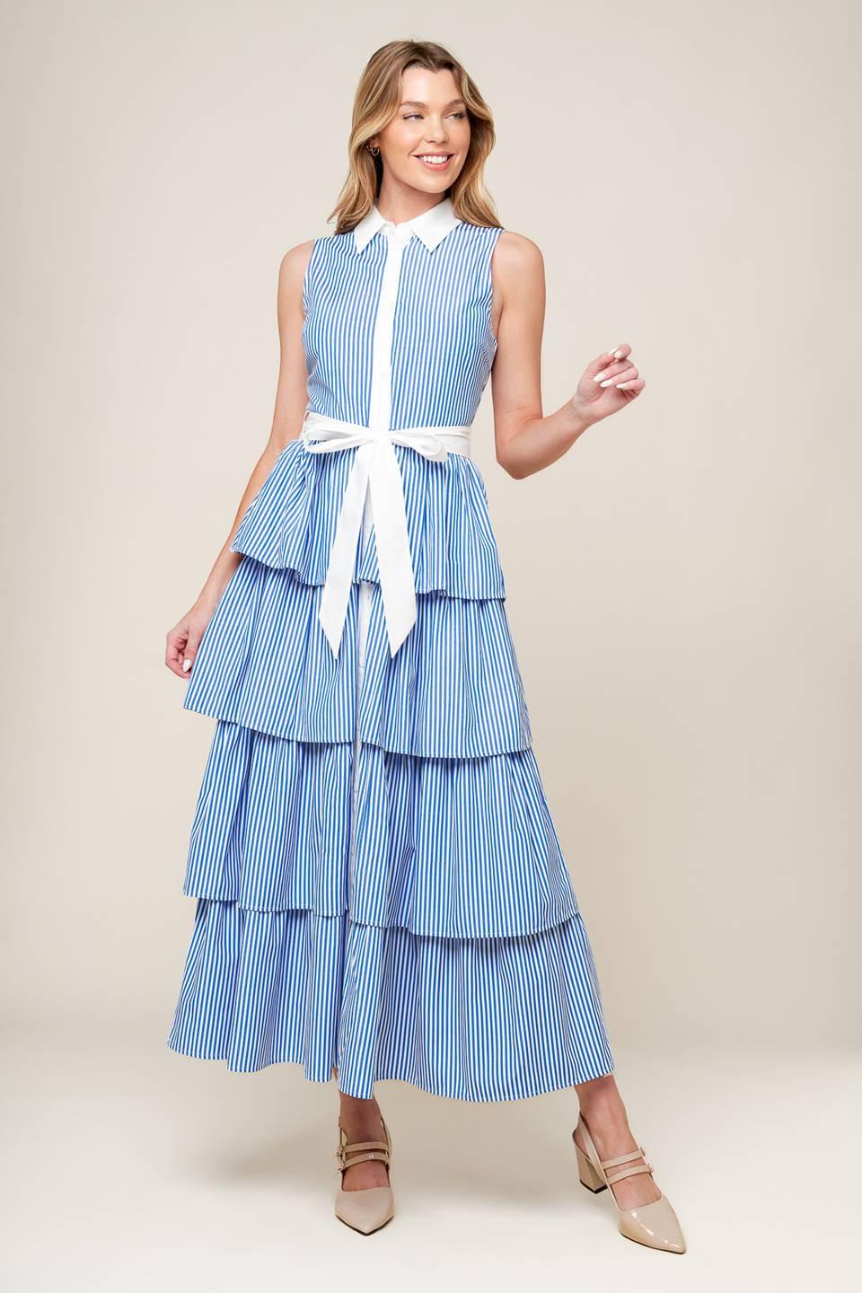 A TOUCH OF GRACE WOVEN MIDI DRESS  DAME BOHEME