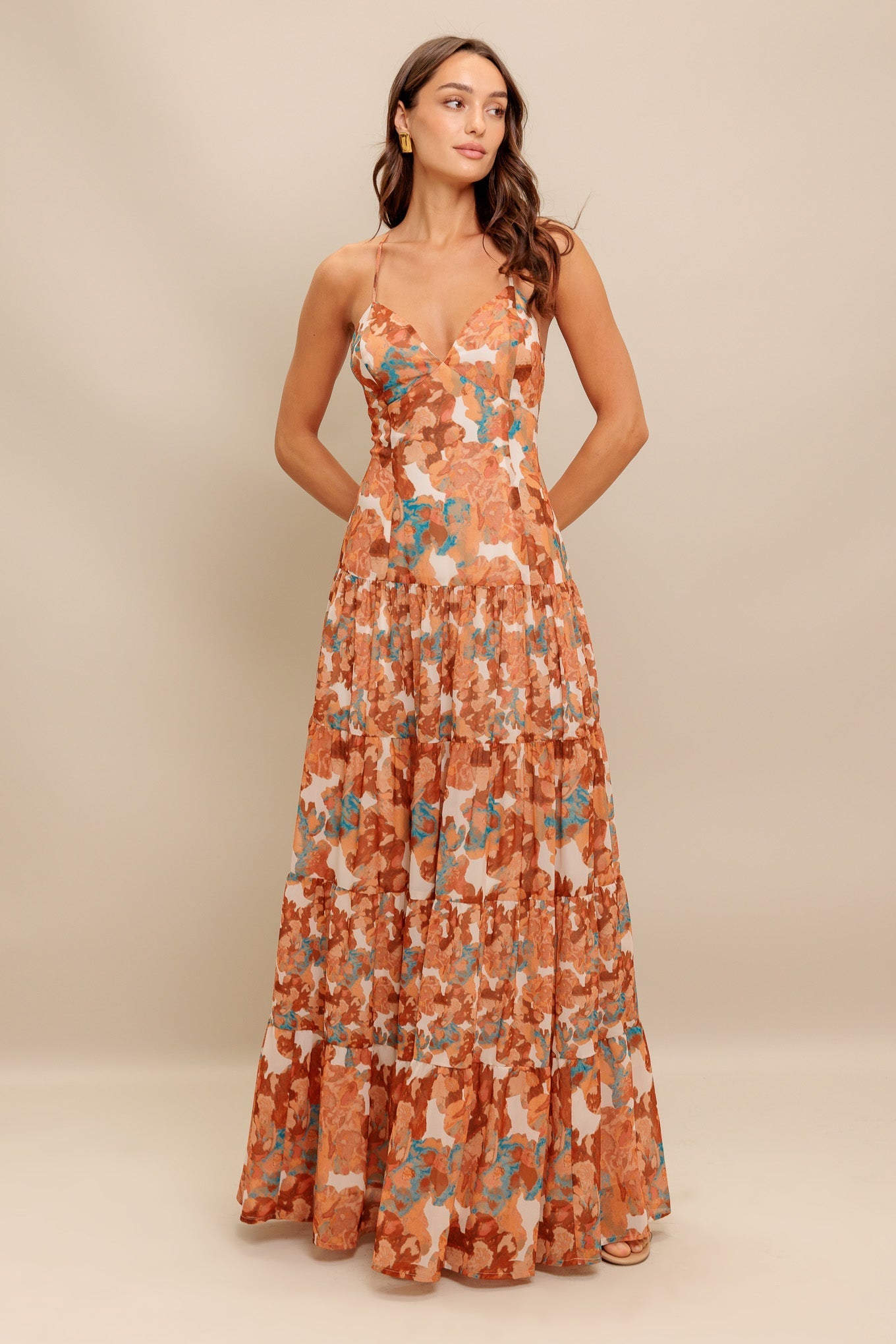 EARTHEN ROMANCE WOVEN MAXI DRESS  DAME BOHEME
