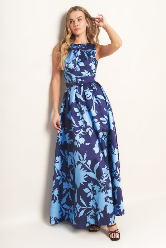 SAPPHIRE FANTASY WOVEN MAXI DRESS  DAME BOHEME