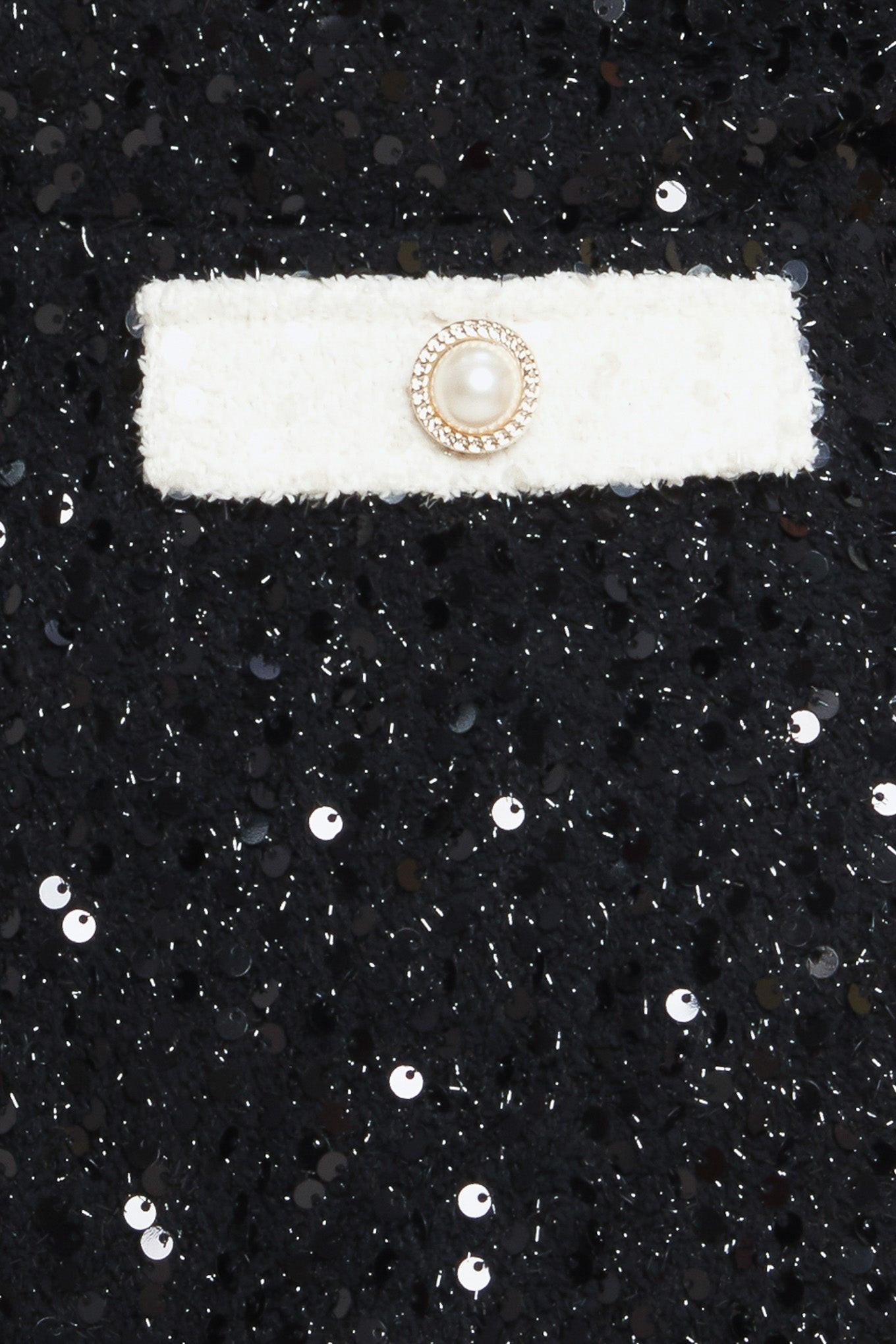 MIDNIGHT GLAM SEQUIN MINI DRESS  DAME BOHEME