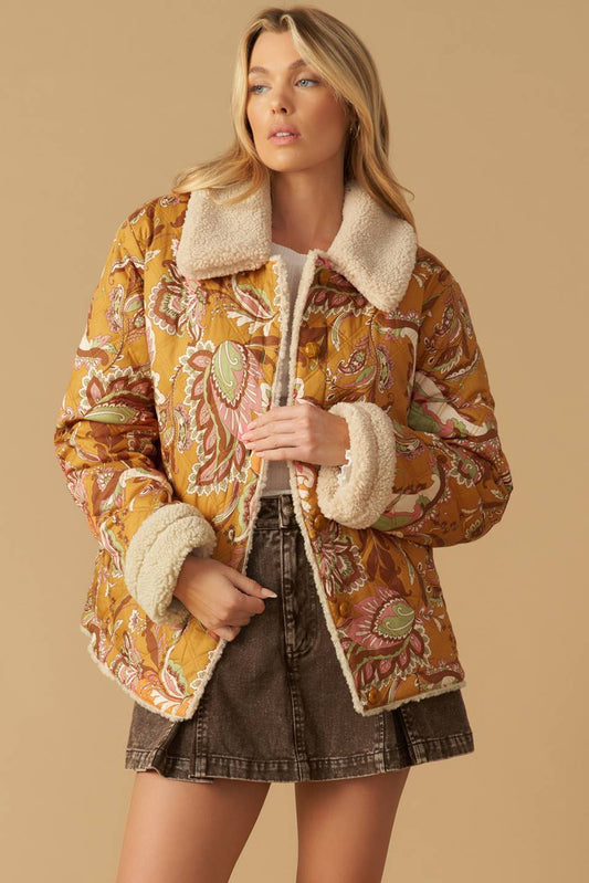 STAY THE SAME QUILT JACKET  DAME BOHEME