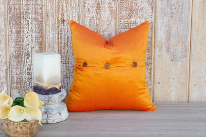Aarvi Indian Silk Decorative Pillow Cover  DAME BOHEME