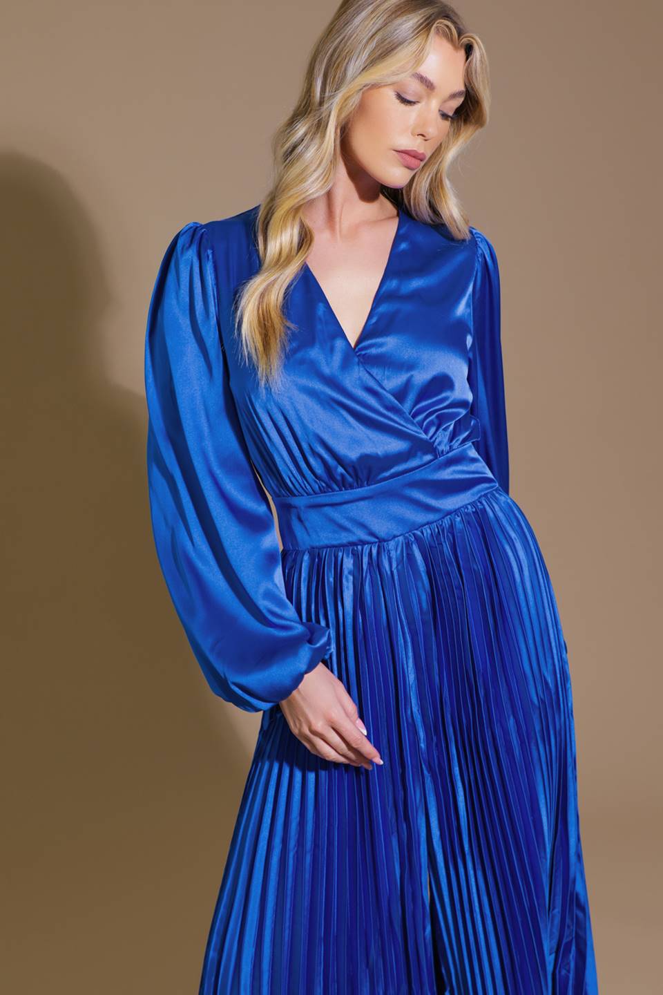 CRUSHING ON YOU SATIN JUMPSUIT  DAME BOHEME