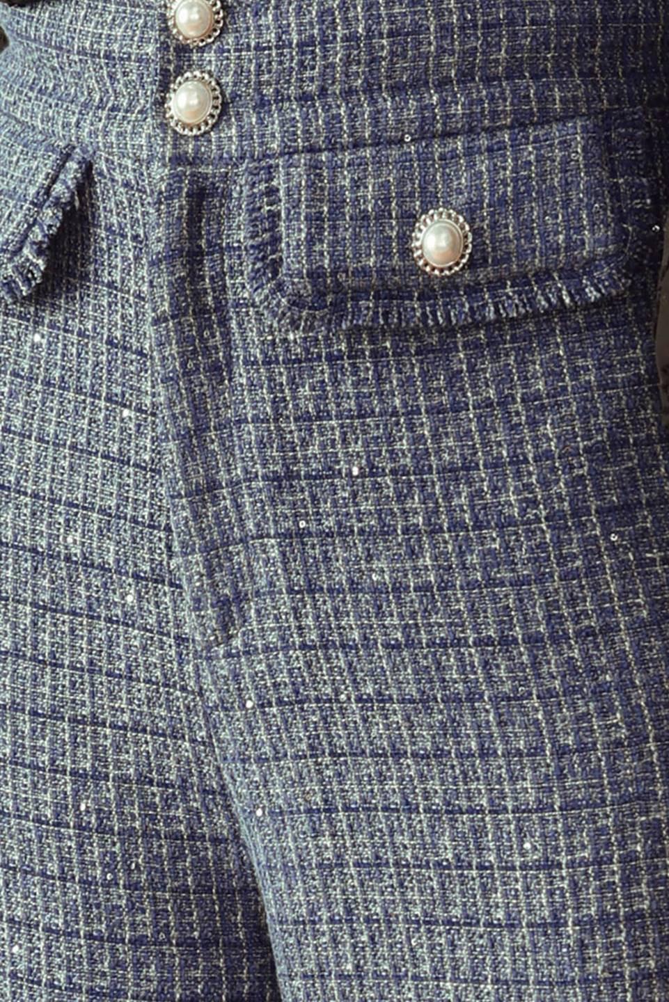 THREADS OF DESTINY TWEED PANTS  DAME BOHEME
